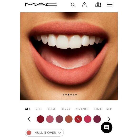 MAC Powder Kiss Liquid Lipcolour-# 989 Mull It Over 5ml/0.17oz NEW IN BOX - Picture 11 of 17